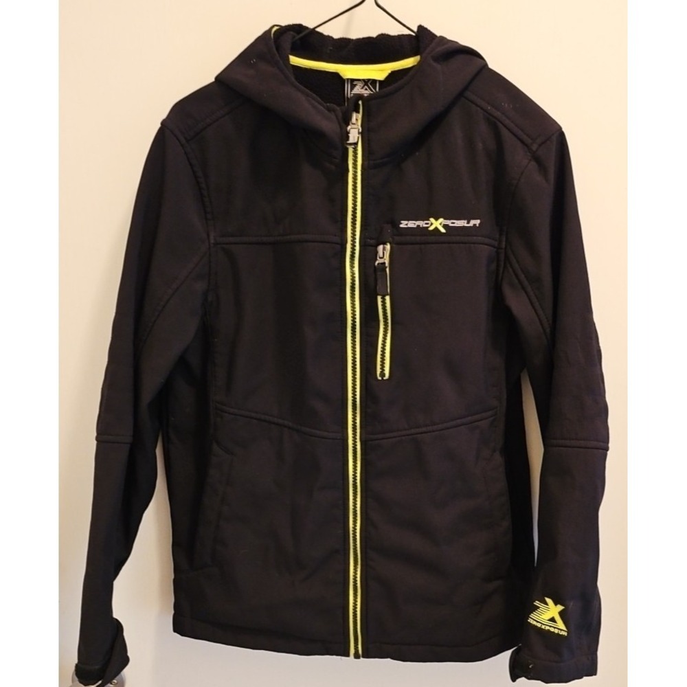 Zeroxposur Outdoor Jacket Teen 12-14 L g.  14"‎ Across Front, 14" Across Back.